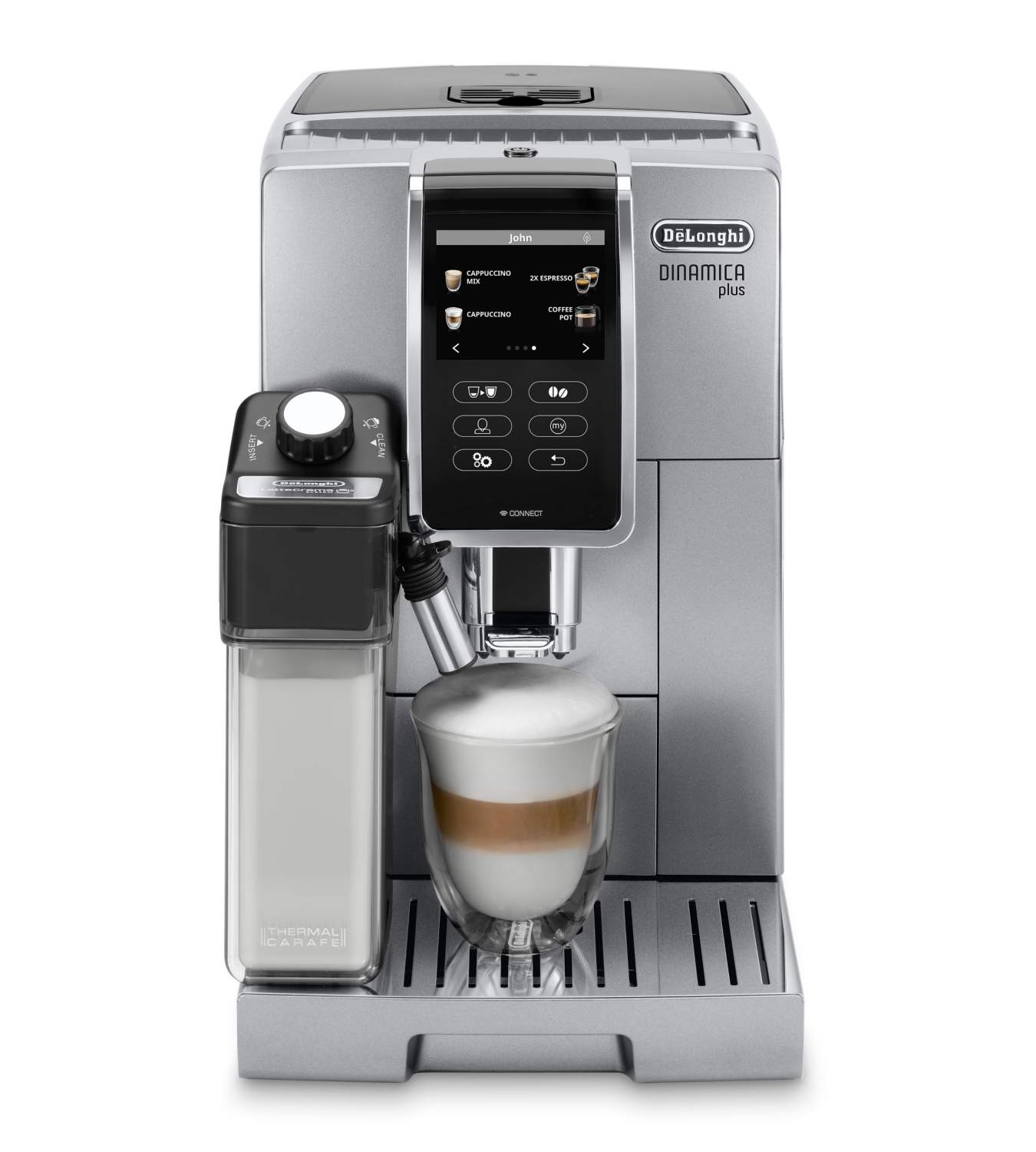 Кофемашина автоматическая Delonghi ECAM370.95.S серый, купить в Москве,  цены в интернет-магазинах на Мегамаркет