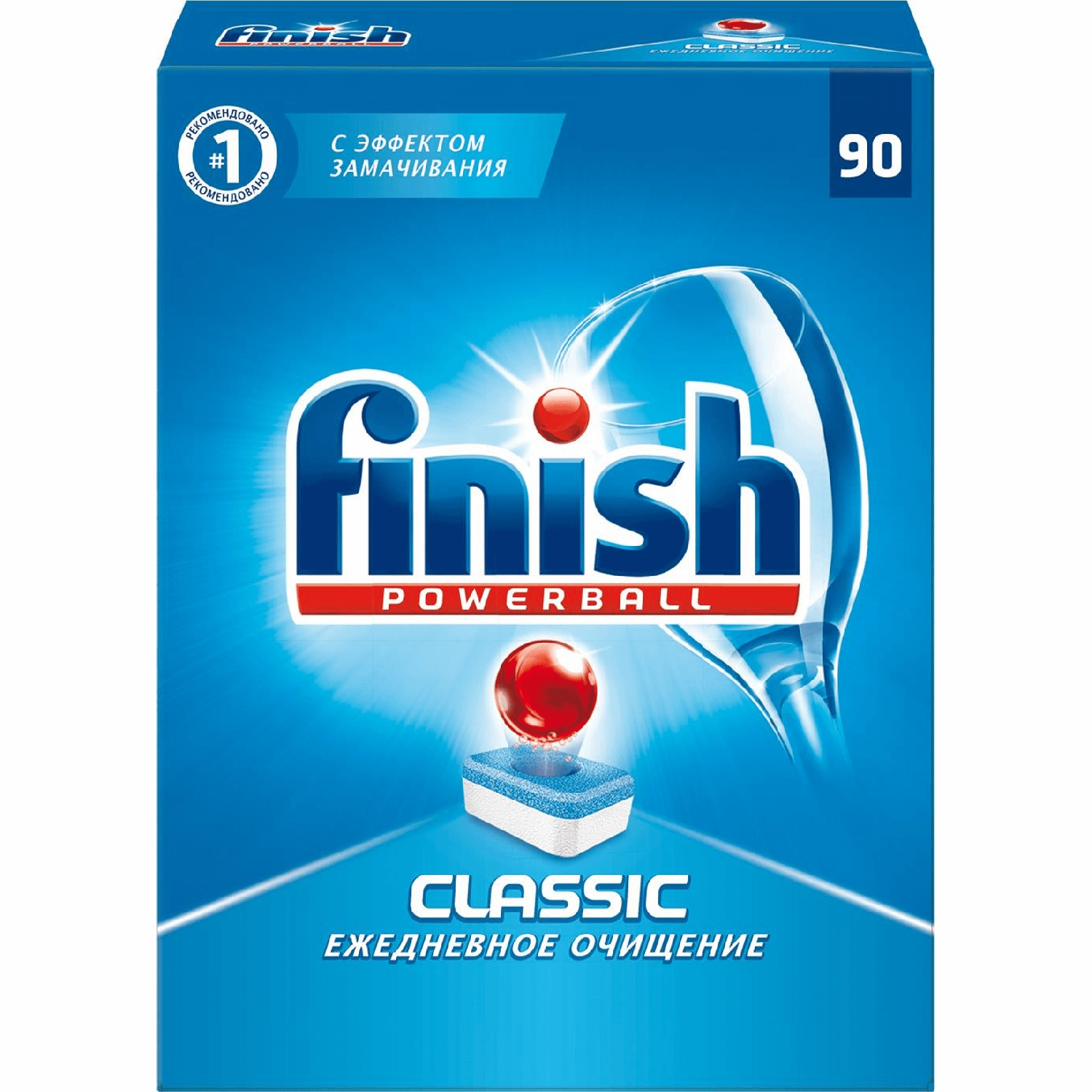 Таблетки Finish Classic Powerball для посудомоечных машин 90 шт х 2 – купить  в Москве, цены в интернет-магазинах на Мегамаркет