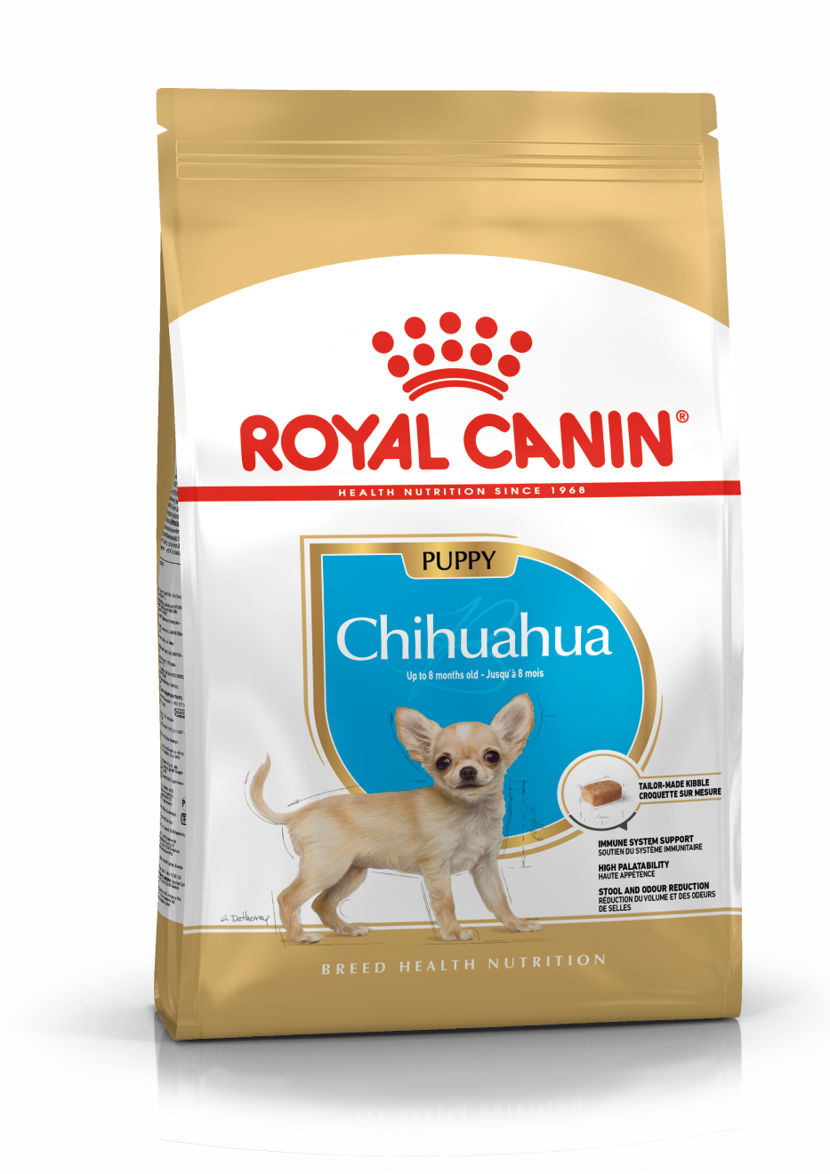 Сухой корм для щенков Royal Canin Chihuahua Puppy, для чихуахуа 1,5 кг -  отзывы покупателей на маркетплейсе Мегамаркет | Артикул товара:100001284264