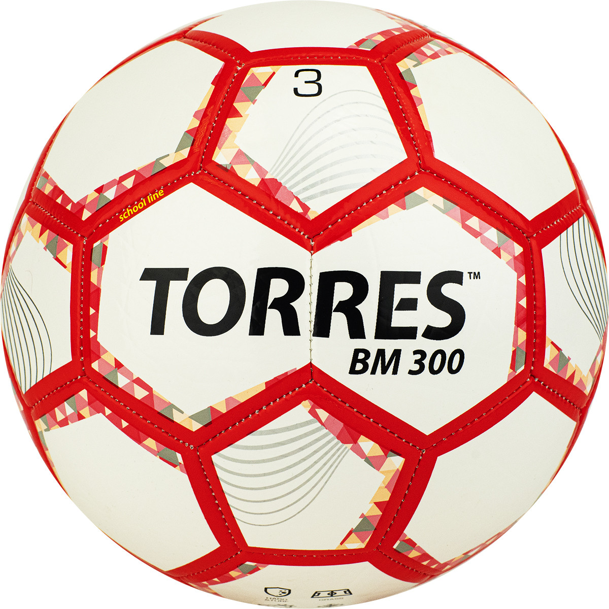 Мяч футбольный Torres BM 300 арт.F30743 р.3 - отзывы покупателей на  Мегамаркет