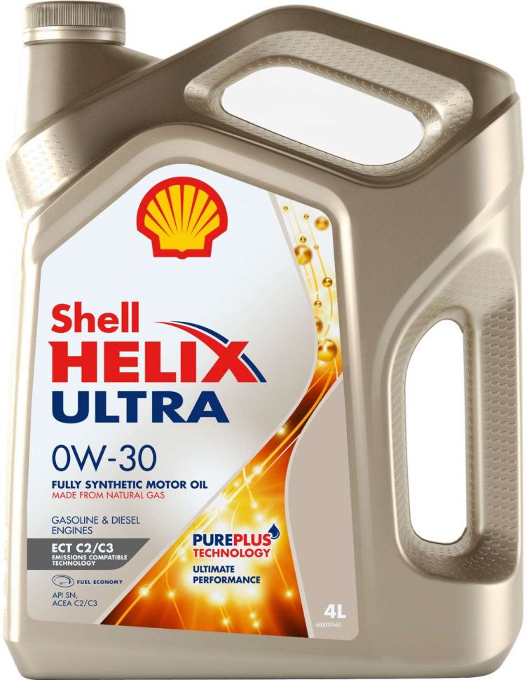 Olio motore SHELL Helix Ultra ECT C2/C3 0W30 1 Litro - Norauto