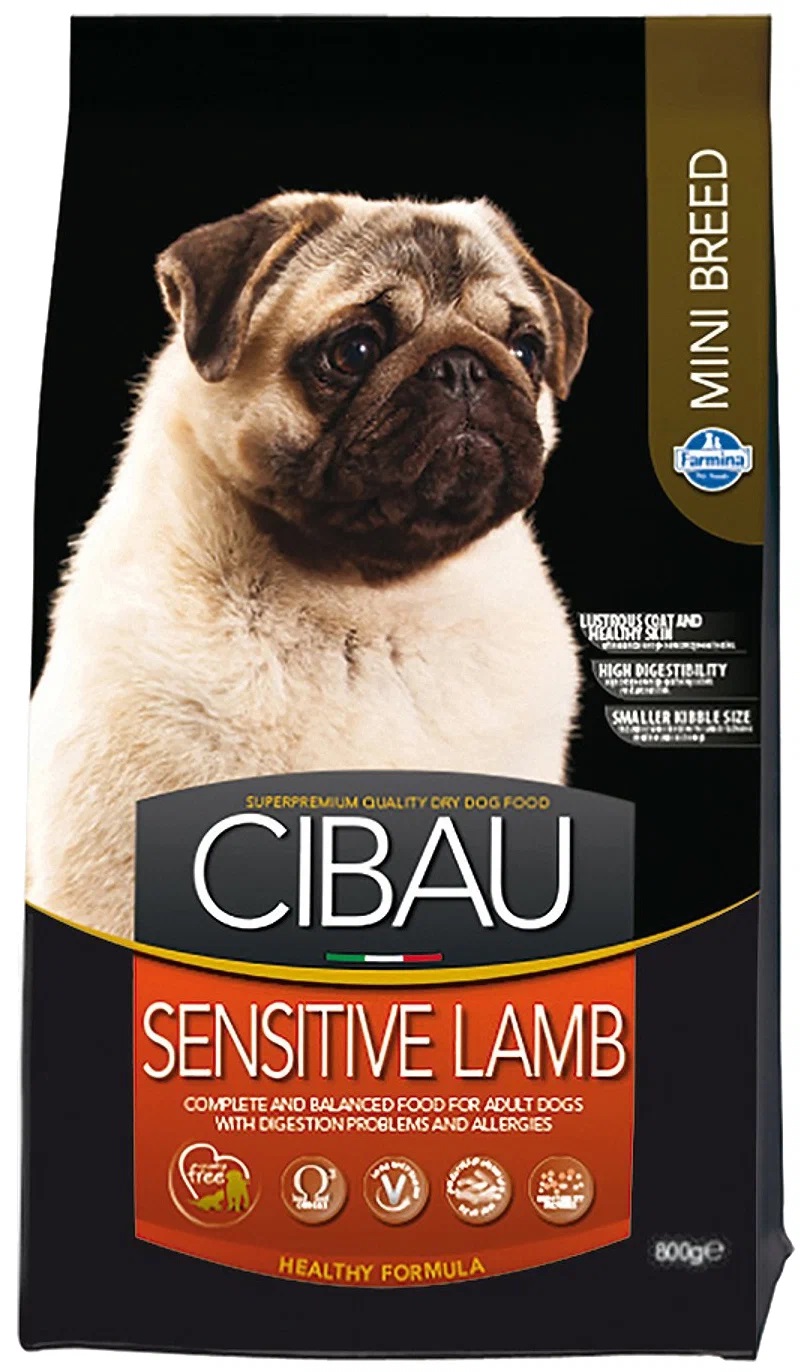 Сухой корм для собак Farmina Cibau Adult Mini Sensitive, ягненок, 0,8кг -  отзывы покупателей на маркетплейсе Мегамаркет | Артикул товара:100001284158