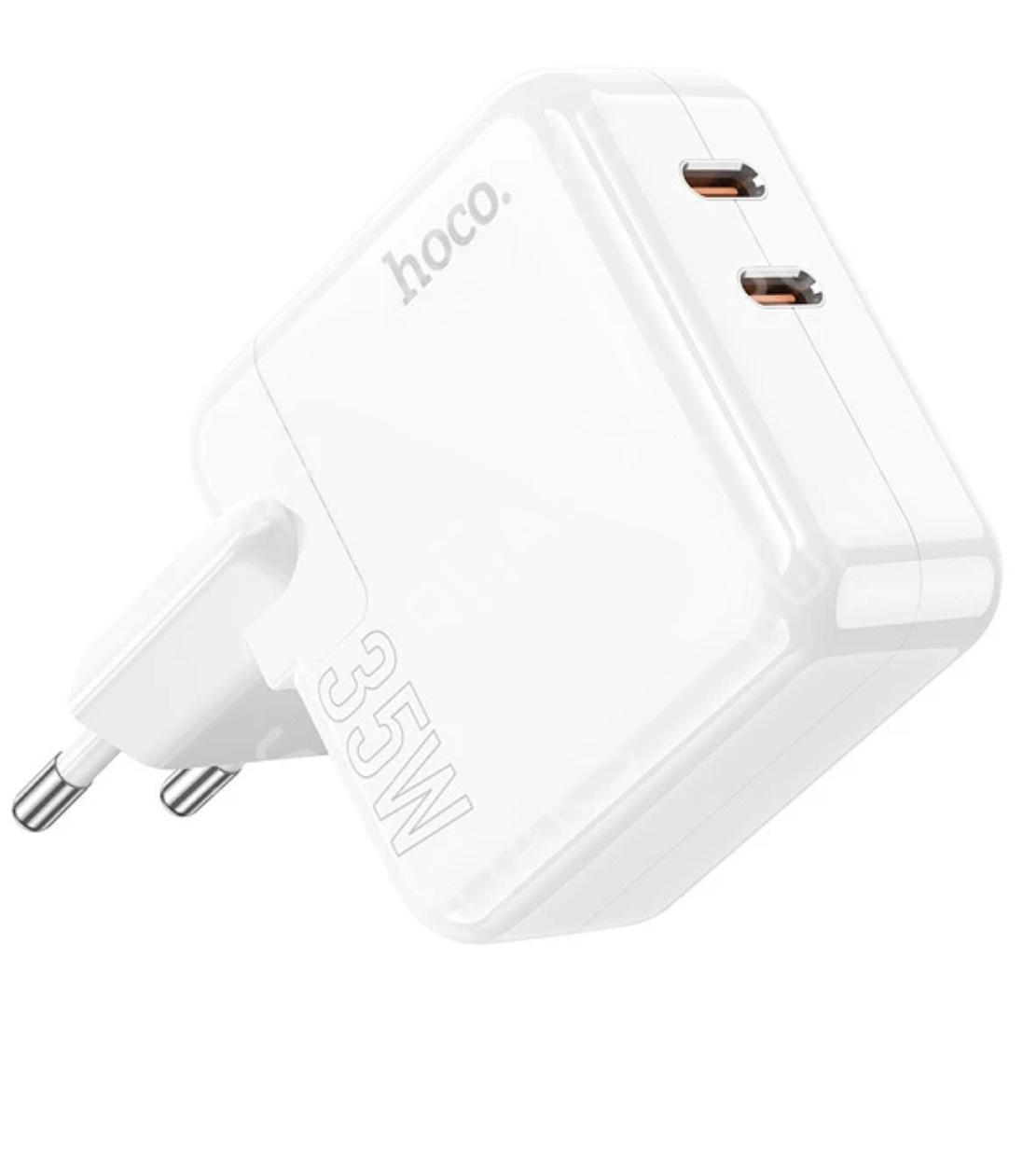 Сетевое зарядное устройство Hoco C110A white type-c 2xUSB Type-C 3 А белый  - отзывы покупателей на маркетплейсе Мегамаркет | Артикул: 600010376370