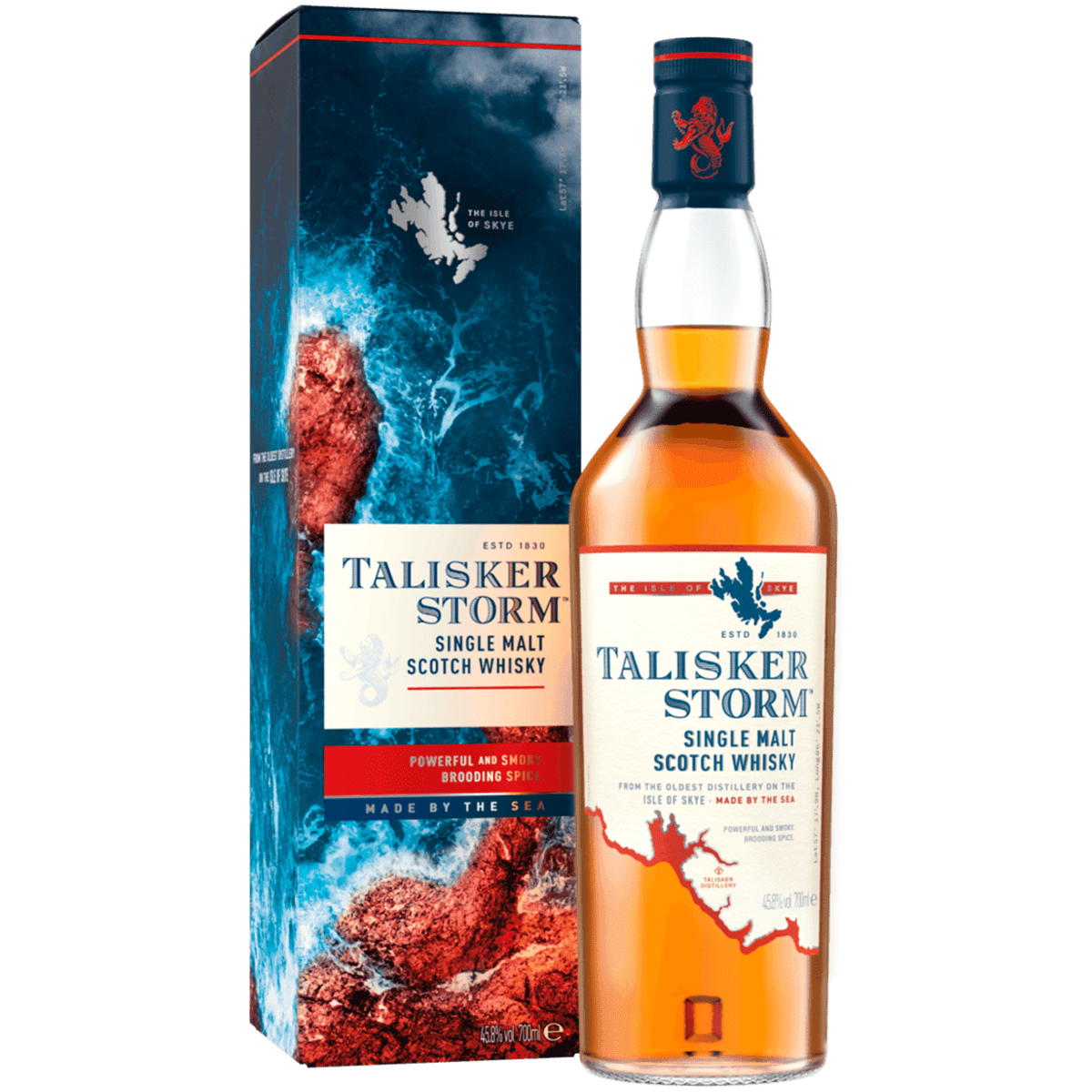 Виски Talisker Storm 0,7 л в подарочной упаковке - отзывы покупателей на  маркетплейсе Мегамаркет | Артикул: 100025352745