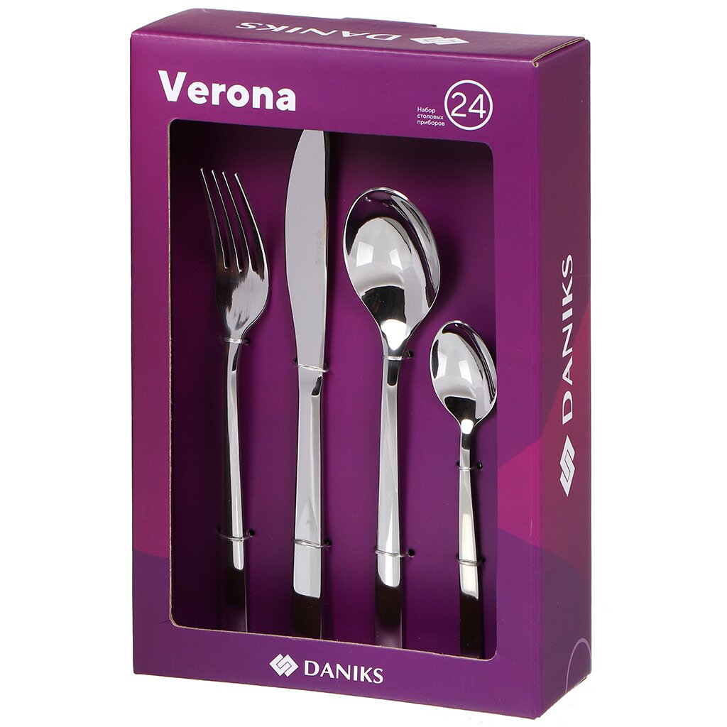 Набор стол/приб 24 пр Verona подар коробка Daniks