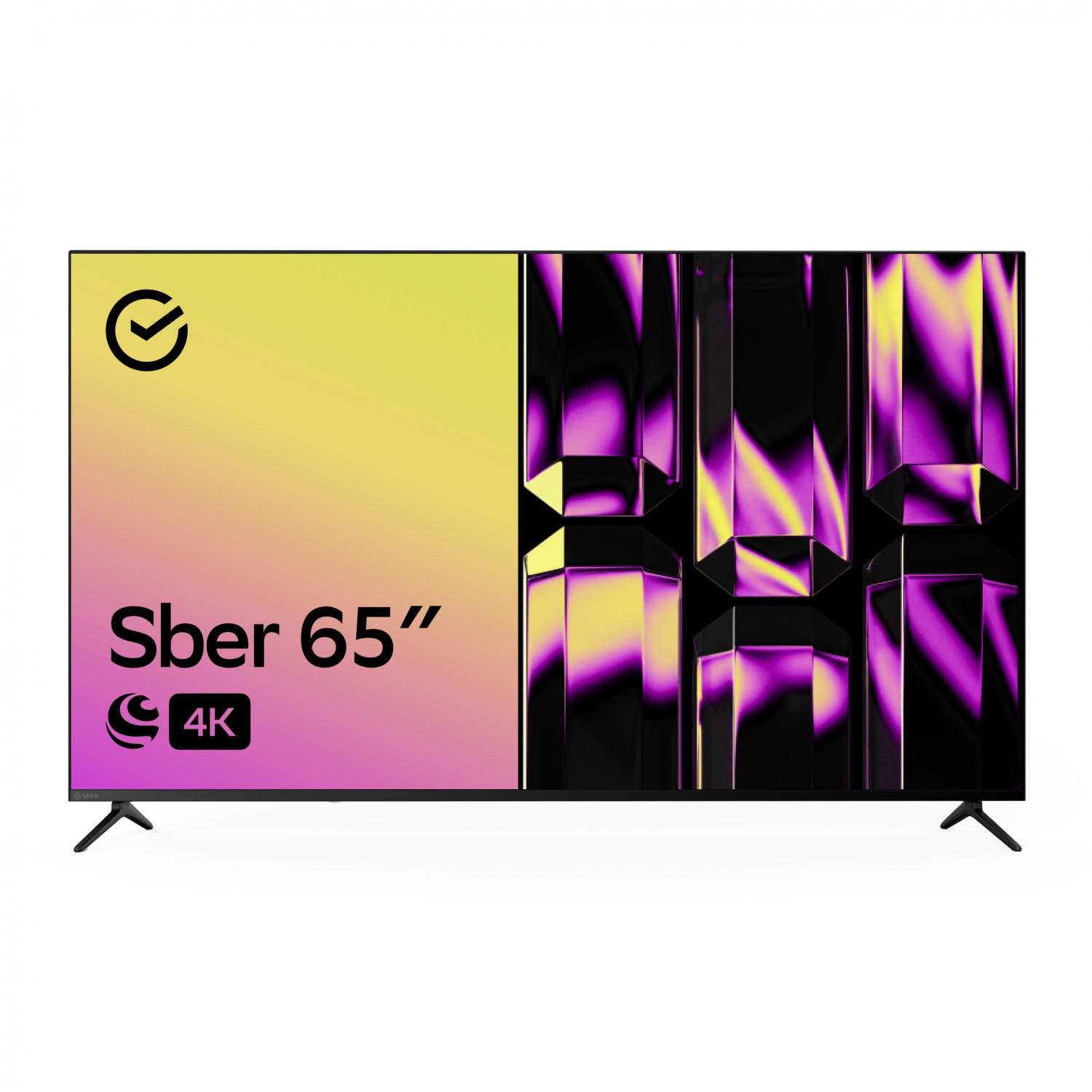 Телевизоры Sber 4K - купить Сбер 4K телевизор в Москве, цены на Мегамаркет