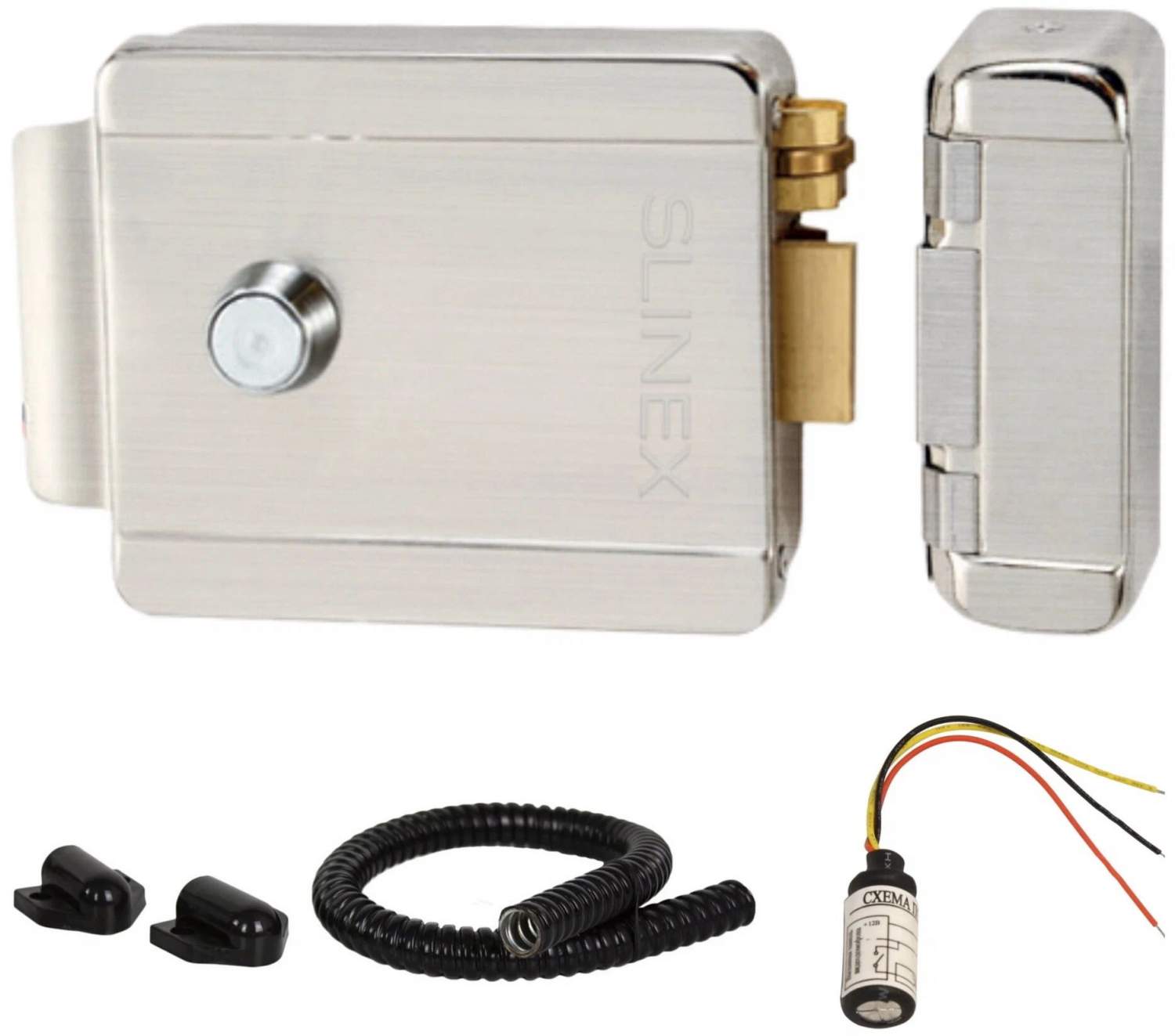 Уличный электромеханический замок накладной для калитки Slinex EL-01 ...