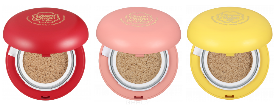 Тональное средство в кушоне Candy Glow Cushion SPF50+ PA++++ 14г: 40 Medium-банан сменный блок
