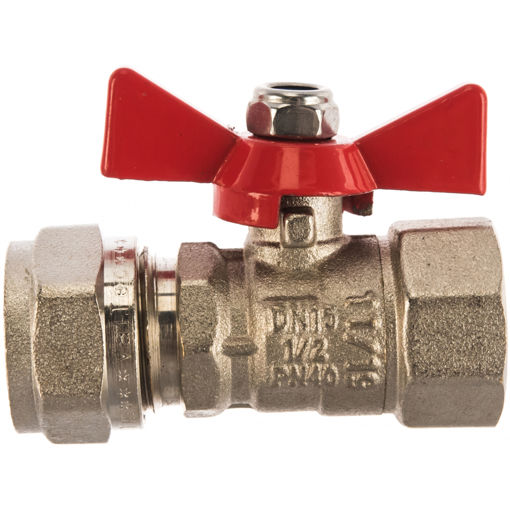 N 342. Кран маном. 1/2" Вн - 1/2" Вн VT.807.N.0404