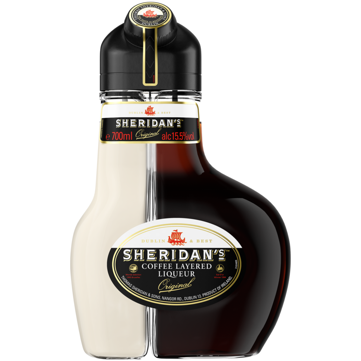 Ликер "Sheridan's", 0.7 л - "Шериданс. Ликер Sheridan's Coffee layered 0.7 л. Ликёр Шериданс 0.7. Кофейный ликер Шеридан. Популярный сливочный ликер