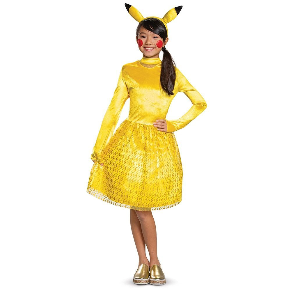Желтый костюм покемона Пикачу