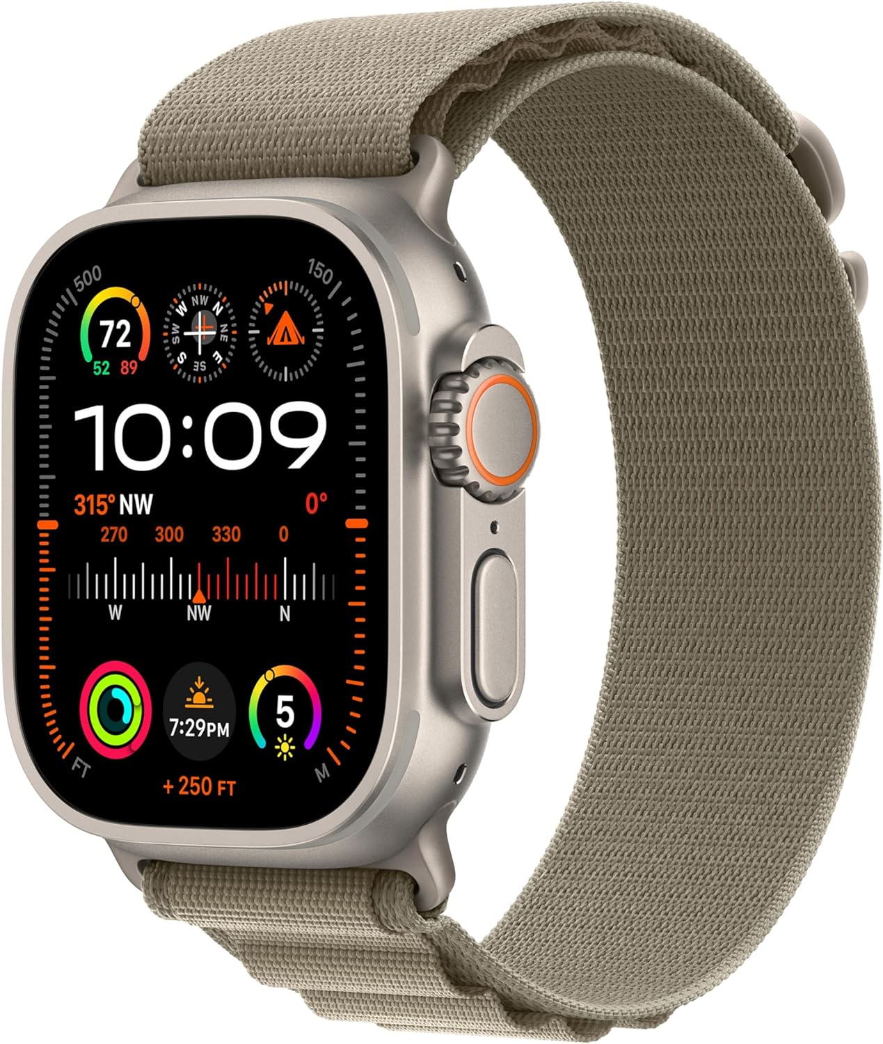 Смарт-часы Apple Watch Ultra 2 Alpine Loop Olive Medium, купить в Москве,  цены в интернет-магазинах на Мегамаркет