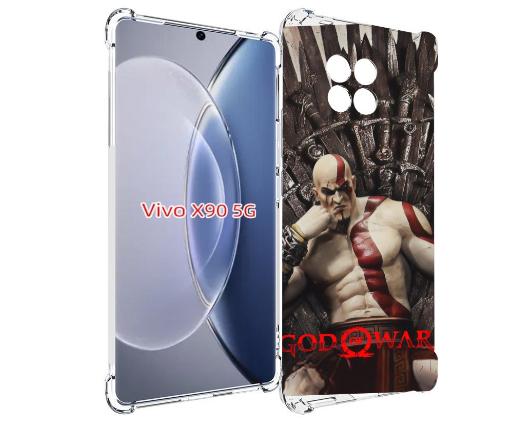 Чехол MyPads God of War Кратос для Vivo X90, купить в Москве, цены в  интернет-магазинах на Мегамаркет