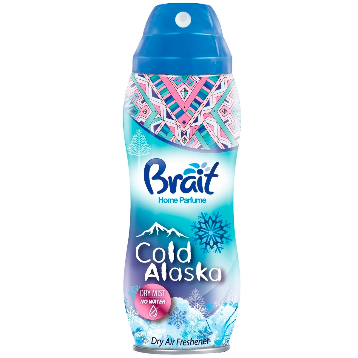 Освежитель воздуха Brait COLD ALASKA, сухой, аромат Эвкалипт и  Цветочно-фруктовый 300 мл купить в интернет-магазине, цены на Мегамаркет