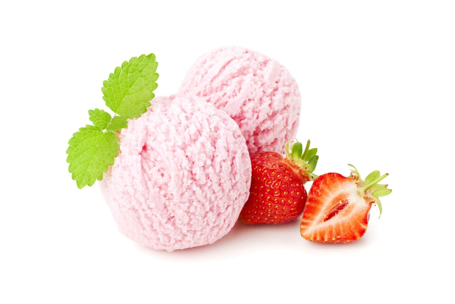 Strawberry Vanilla Ice Cream