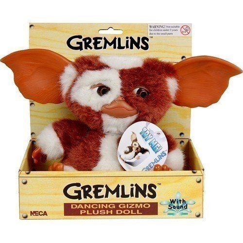 Мягкая игрушка Гремлин Гизмо Gizmo Neca Gremlins со Звуком