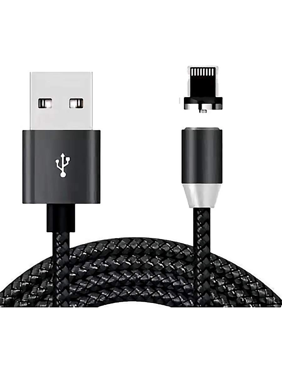 Кабель магнитный Zibelino DC Magnetic USB-USB Lightning (Black), купить в  Москве, цены в интернет-магазинах на Мегамаркет