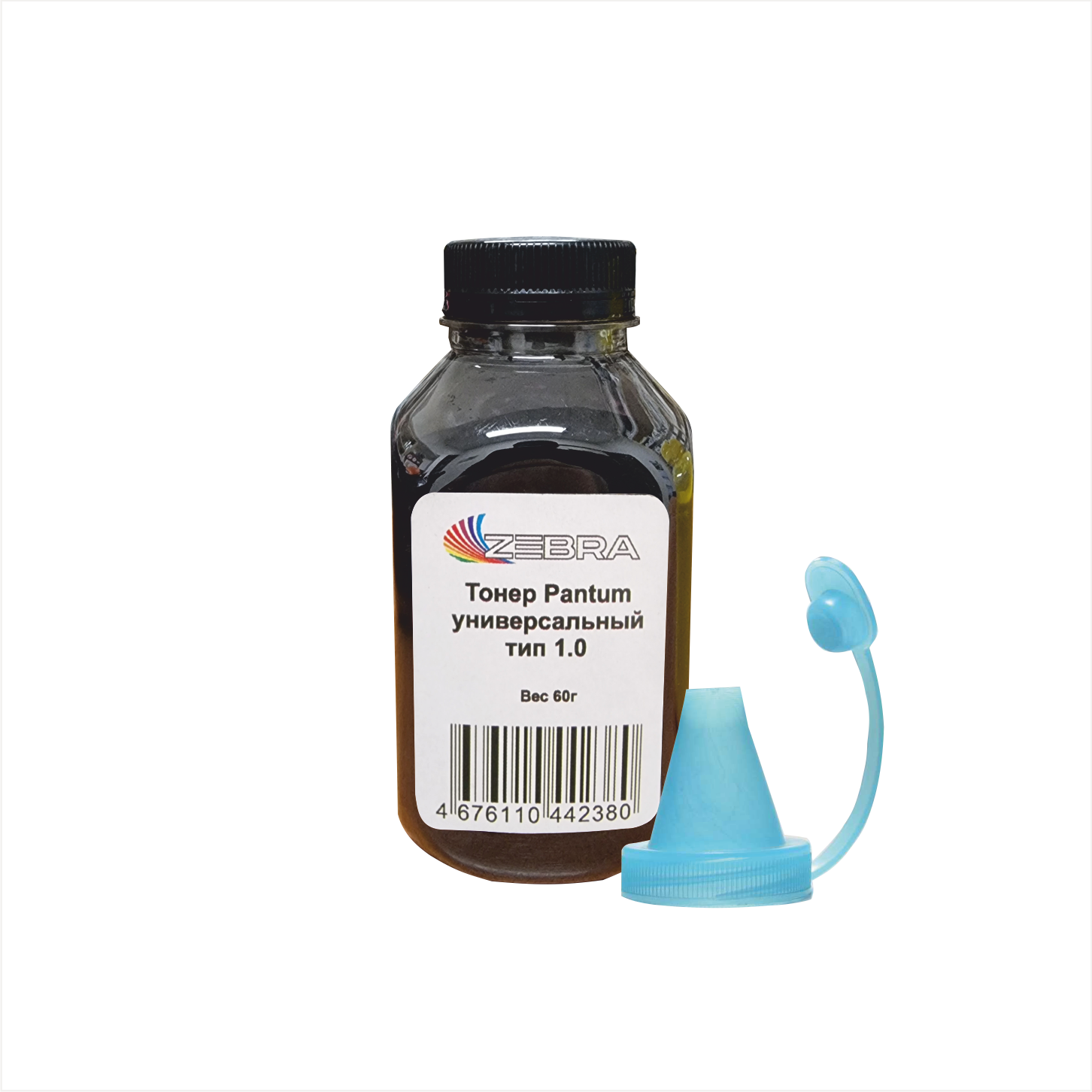Тонер для лазерного принтера Pantum Zebra черный, совместимый, купить в ...