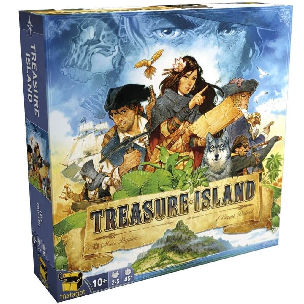 Настольная игра Matagot Treasure Island Остров сокровищ – купить в Москве,  цены в интернет-магазинах на Мегамаркет