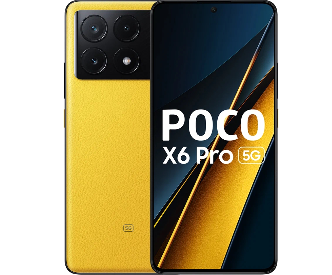 Смартфон POCO X6 Pro 5G 12/512Gb желтый - характеристики и описание на  Мегамаркет | 600015424544