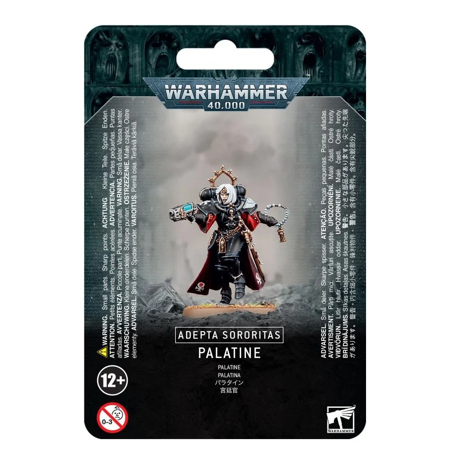 Купить миниатюра для игры Games Workshop Warhammer 40000 Adepta Sororitas  Palatine 52-31, цены на Мегамаркет | Артикул: 600010373972