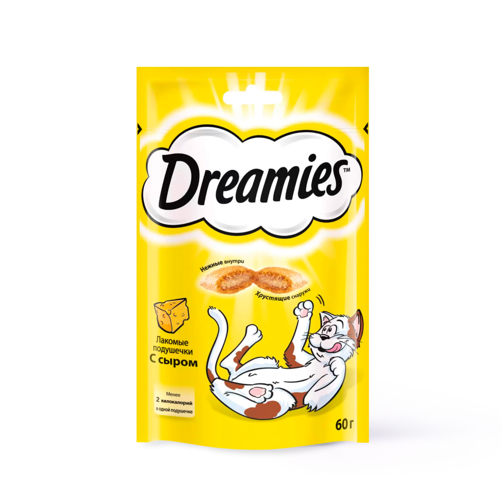 Лакомства для кошек Dreamies - купить лакомства для кошек Dreamies, цены на Мегамаркет