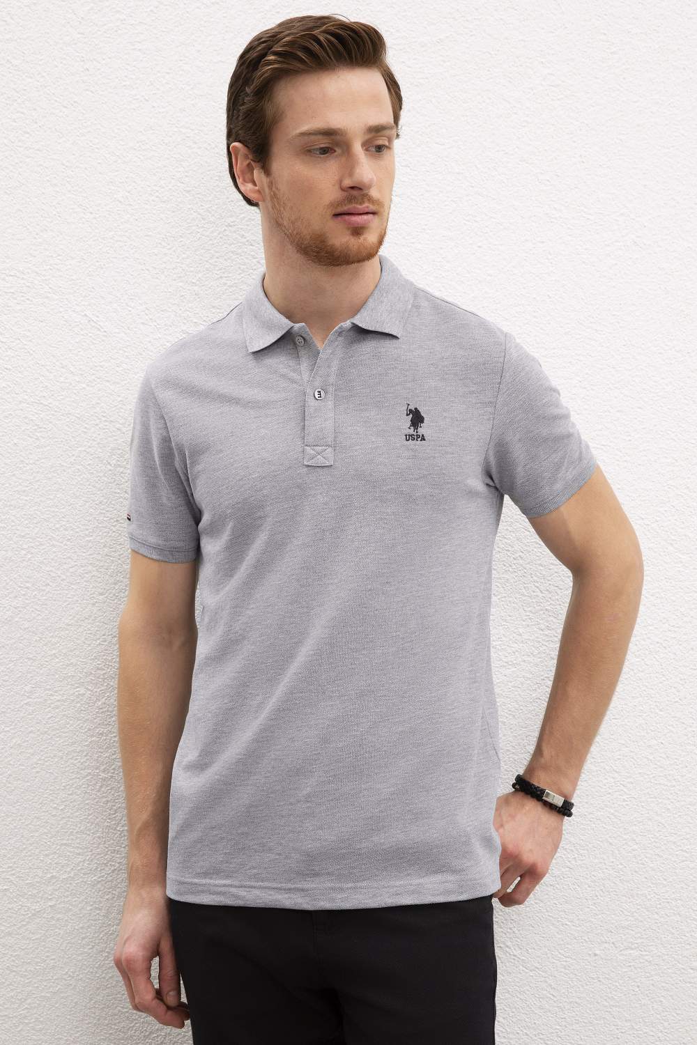 Футболка мужская U.S. POLO Assn. G081SZ0110TP04IY020 серая XS - купить в  Москве, цены на Мегамаркет | 100028863564