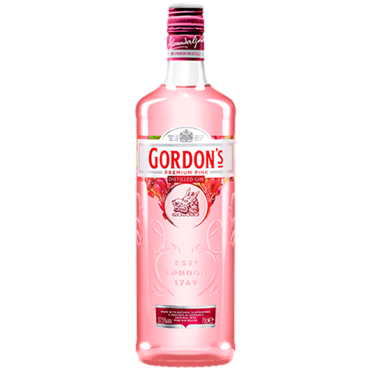 Сколько стоит алкогольный напиток. Джин Гордонс Пинк. Джин Gordon's Premium Pink, 0.7 л. Гордонс Пинк 0.7. Гордонс Пинк алкоголь.