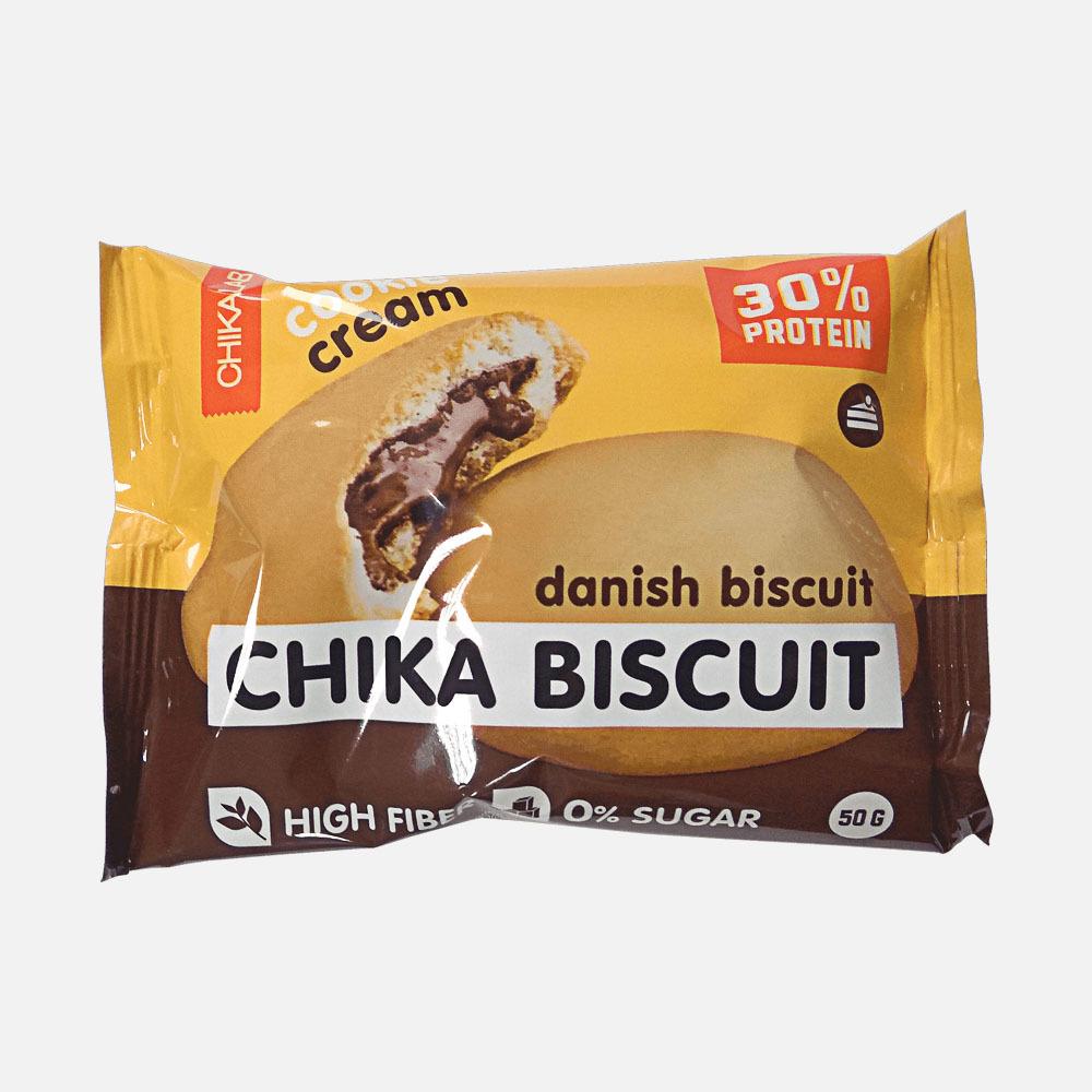 Печенье Chikalabs Chika biscuit, бисквит датский, 50 г - отзывы покупателей  на Мегамаркет | 600001008335