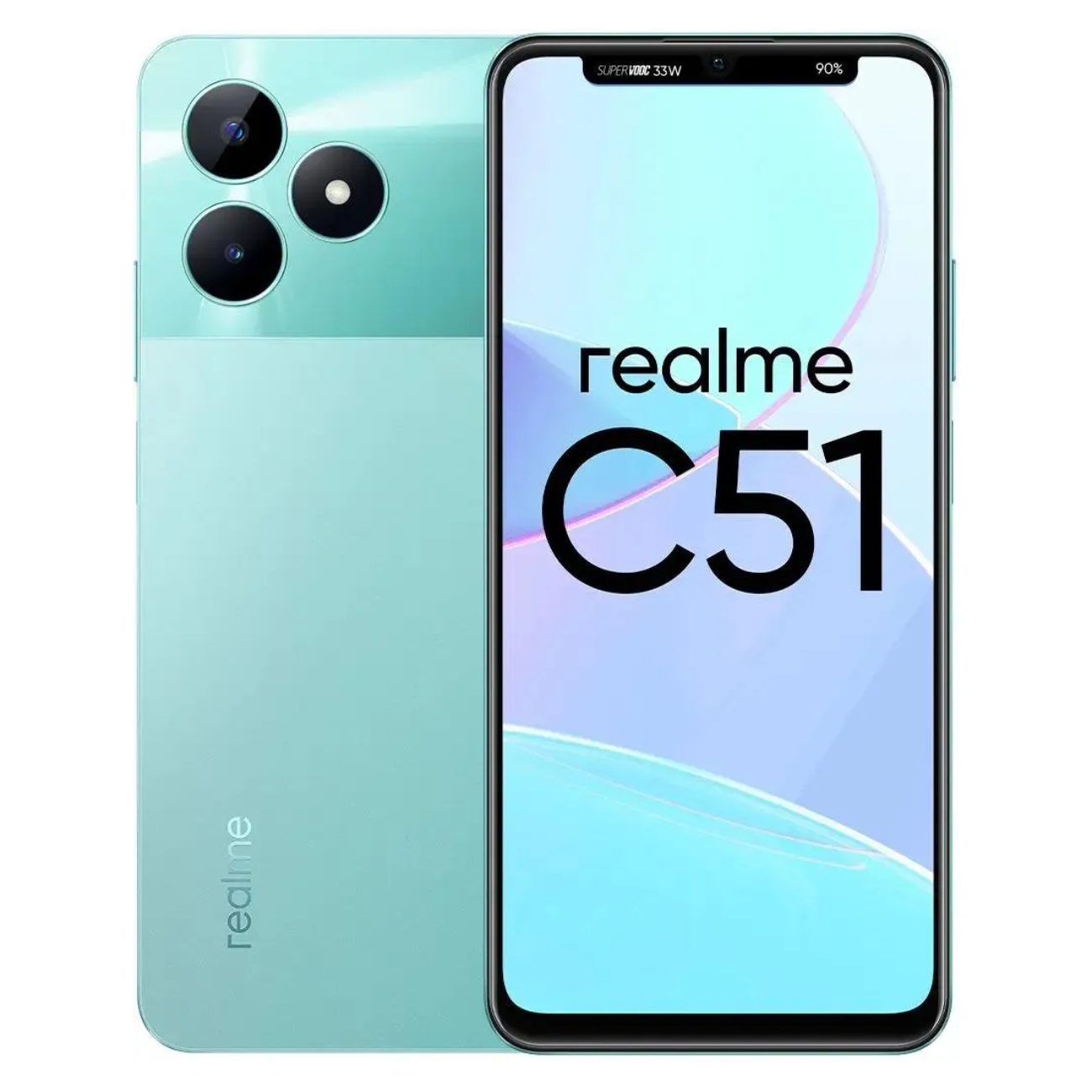 Смартфон Realme C51 4/64Gb зелёный (RMX3830) - отзывы покупателей на  Мегамаркет