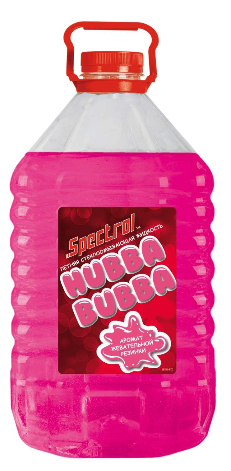 Омывающая жидкость SPECTROL Hubba Bubba (с ароматом жевательной резинки) 5л  - отзывы покупателей на Мегамаркет | 100026820179