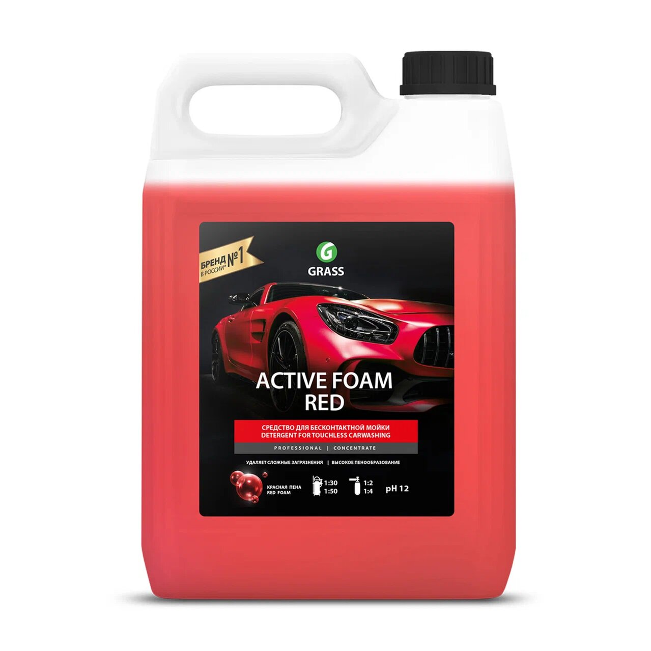 Автошампунь active foam red