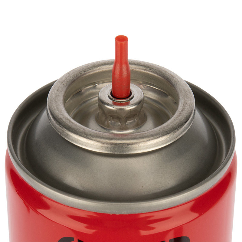 Газ для зажигалок, металлический баллон 300 мл с универсальным штоком ...