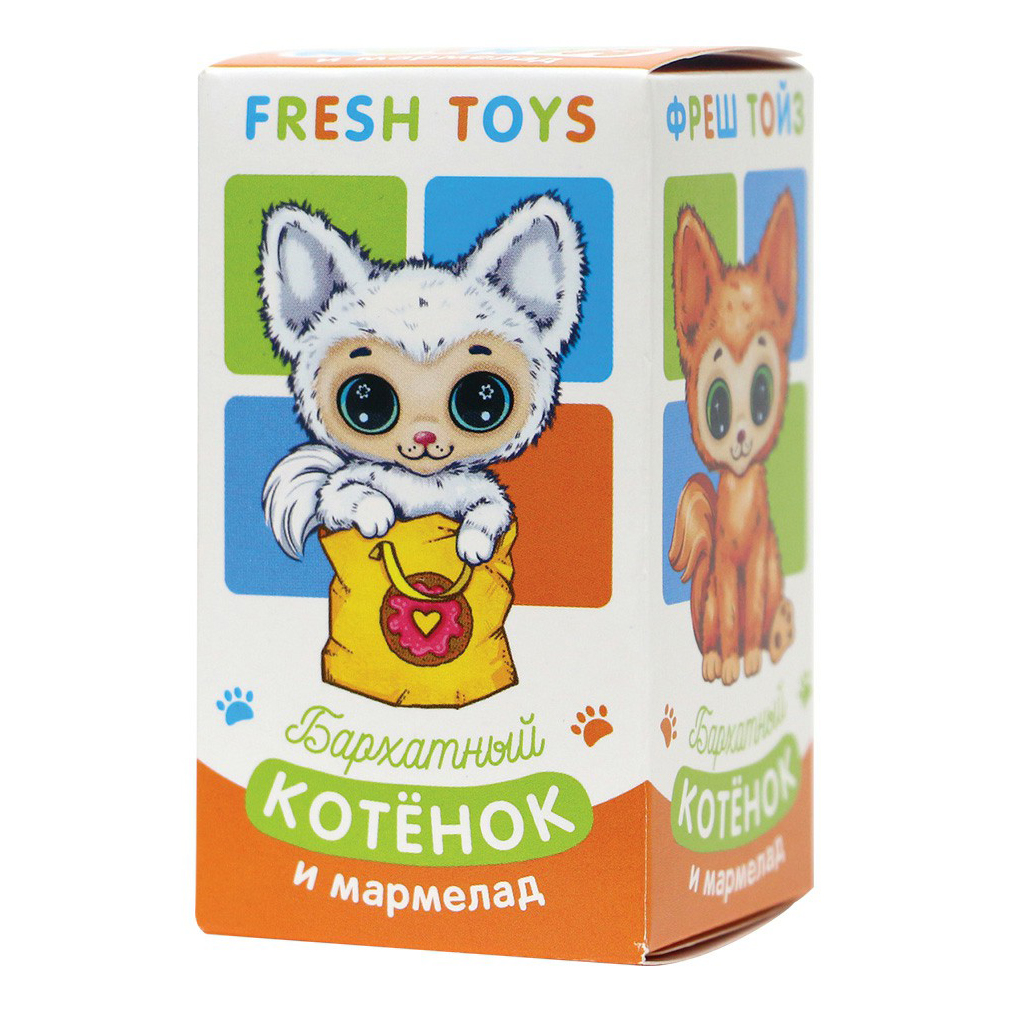 Мармелад Fresh Toys жевательный с игрушкой Давай играть Котята 10 г –  купить в Москве, цены в интернет-магазинах на Мегамаркет