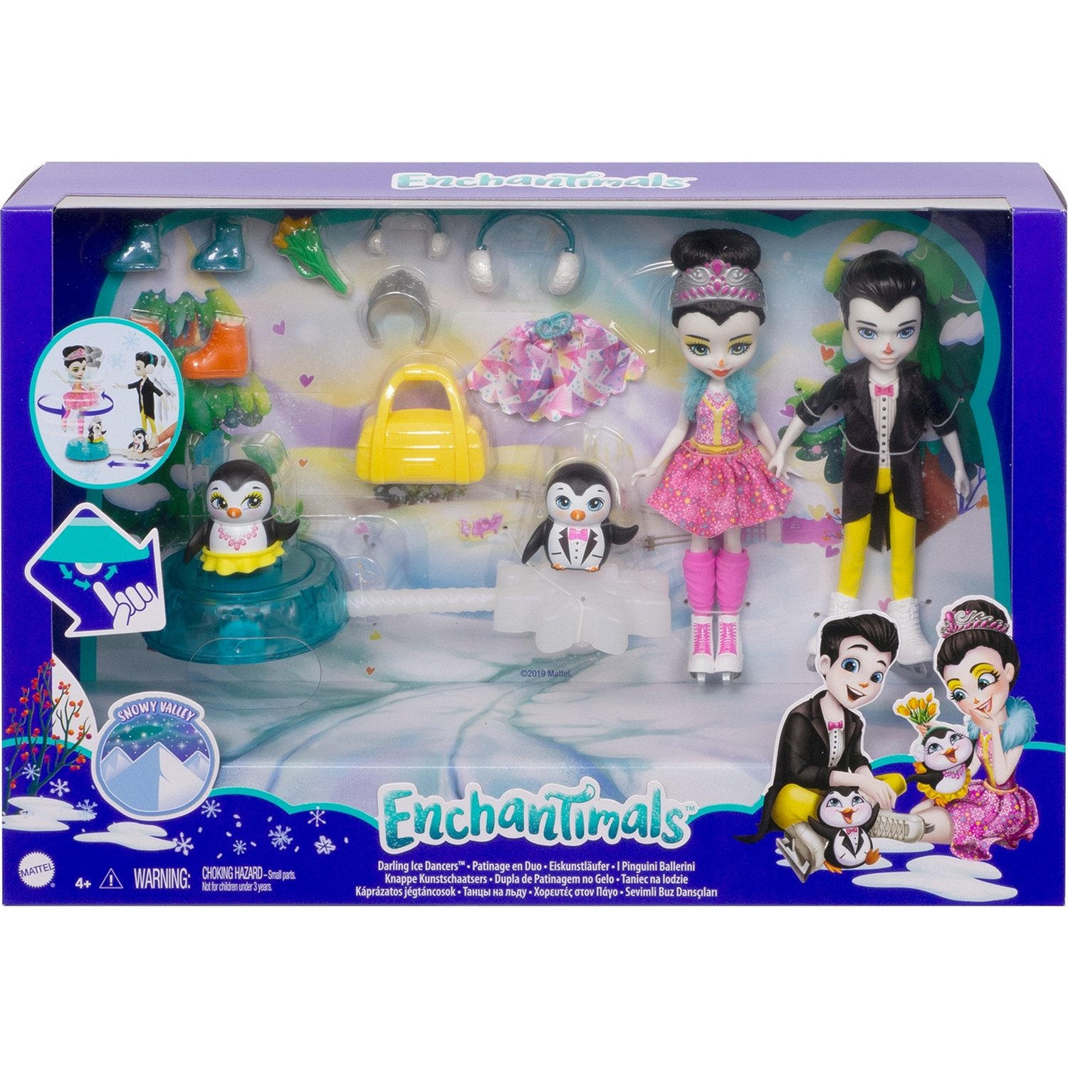 Отзывы о набор игровой Снежная долина Фигурное катание Mattel Enchantimals  GJX49 - отзывы покупателей на Мегамаркет | куклы GJX49 - 100028158226