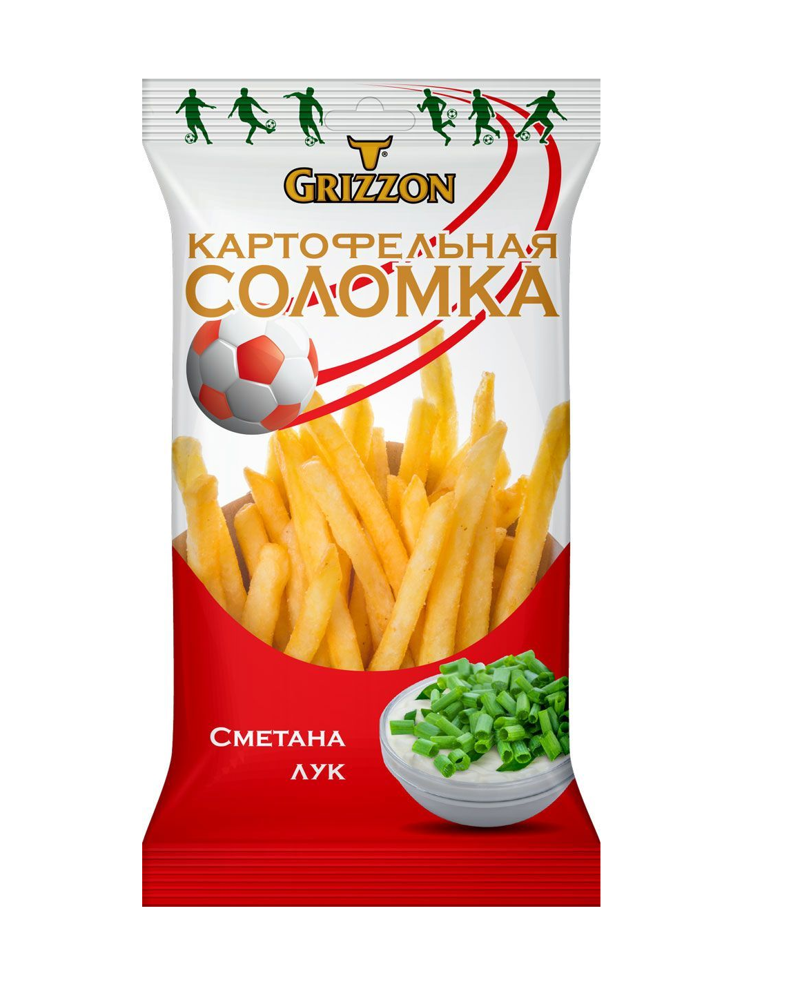 Соломка Grizzon картофельная, со вкусом сметаны и лука, 120 г - отзывы  покупателей на Мегамаркет