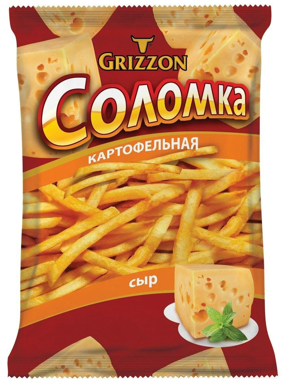 Соломка Grizzon картофельная, со вкусом сыра, 80 г - отзывы покупателей на  Мегамаркет