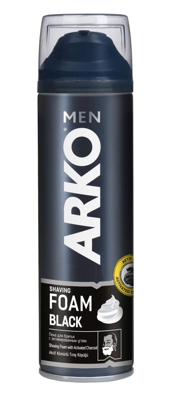 Купить пена для бритья ARKO Men Shaving Foam Black, 200 мл, цены в