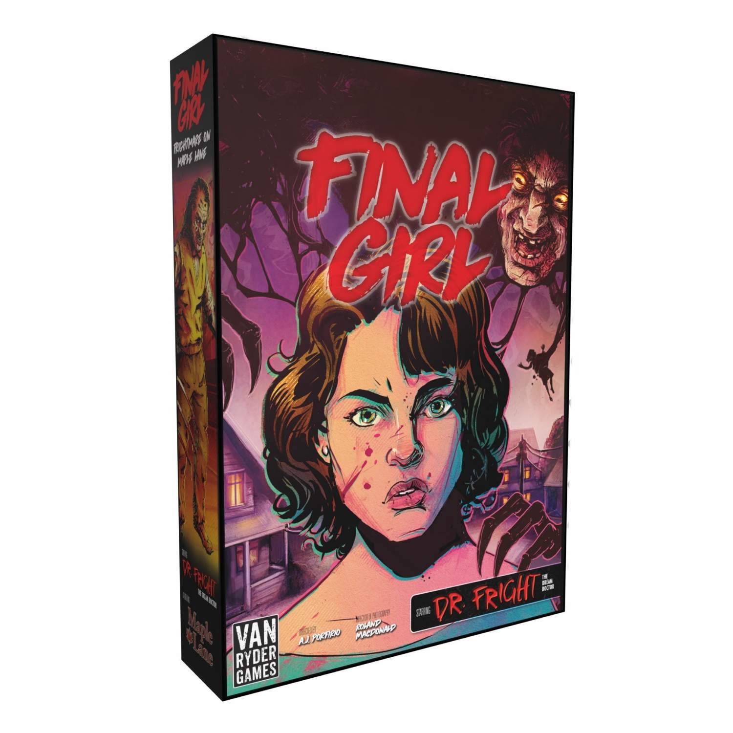 Настольная игра Van Ryder Games Final Girl Frightmare on Maple Lane Series  1 VRGFG005 – купить в Москве, цены в интернет-магазинах на Мегамаркет