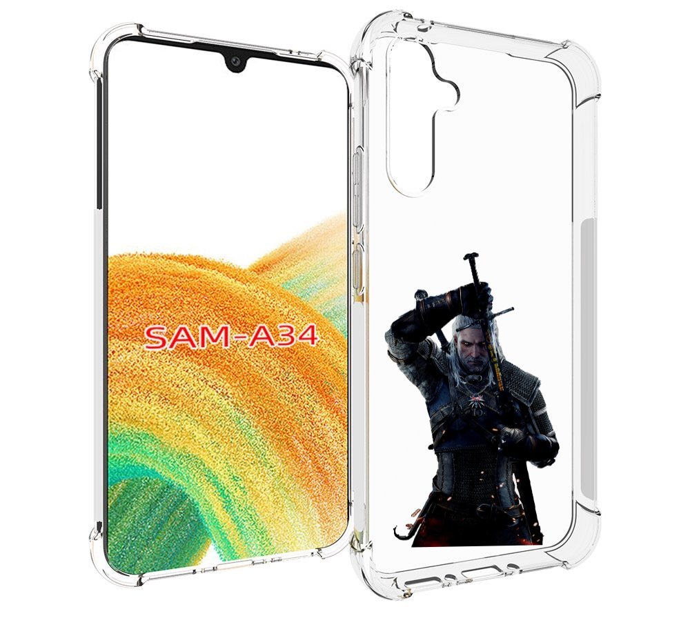 Чехол MyPads The-Witcher-3-Ведьмак для Samsung Galaxy A34 – купить в  Москве, цены в интернет-магазинах на Мегамаркет