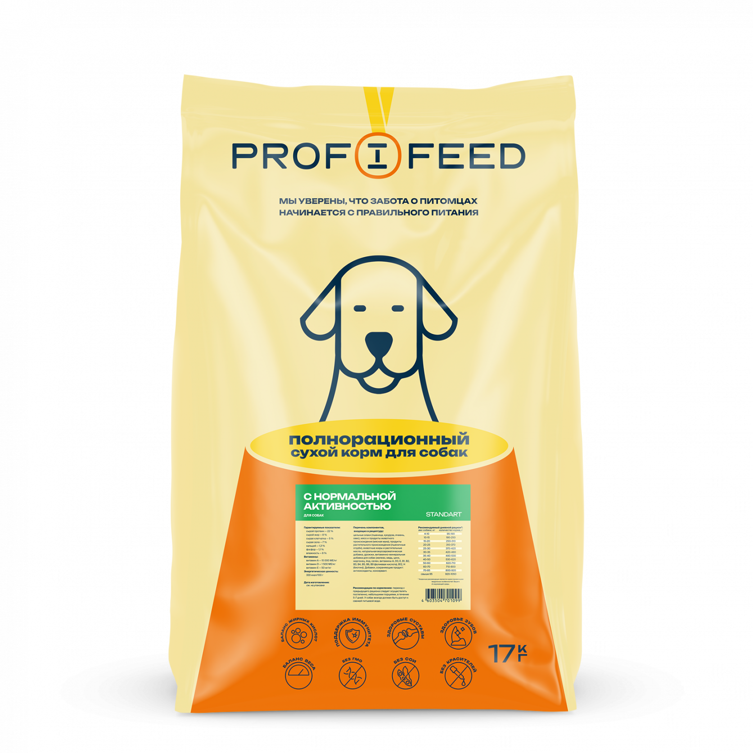 Корма для собак Profifeed - купить корма для собак Profifeed, цены на  Мегамаркет