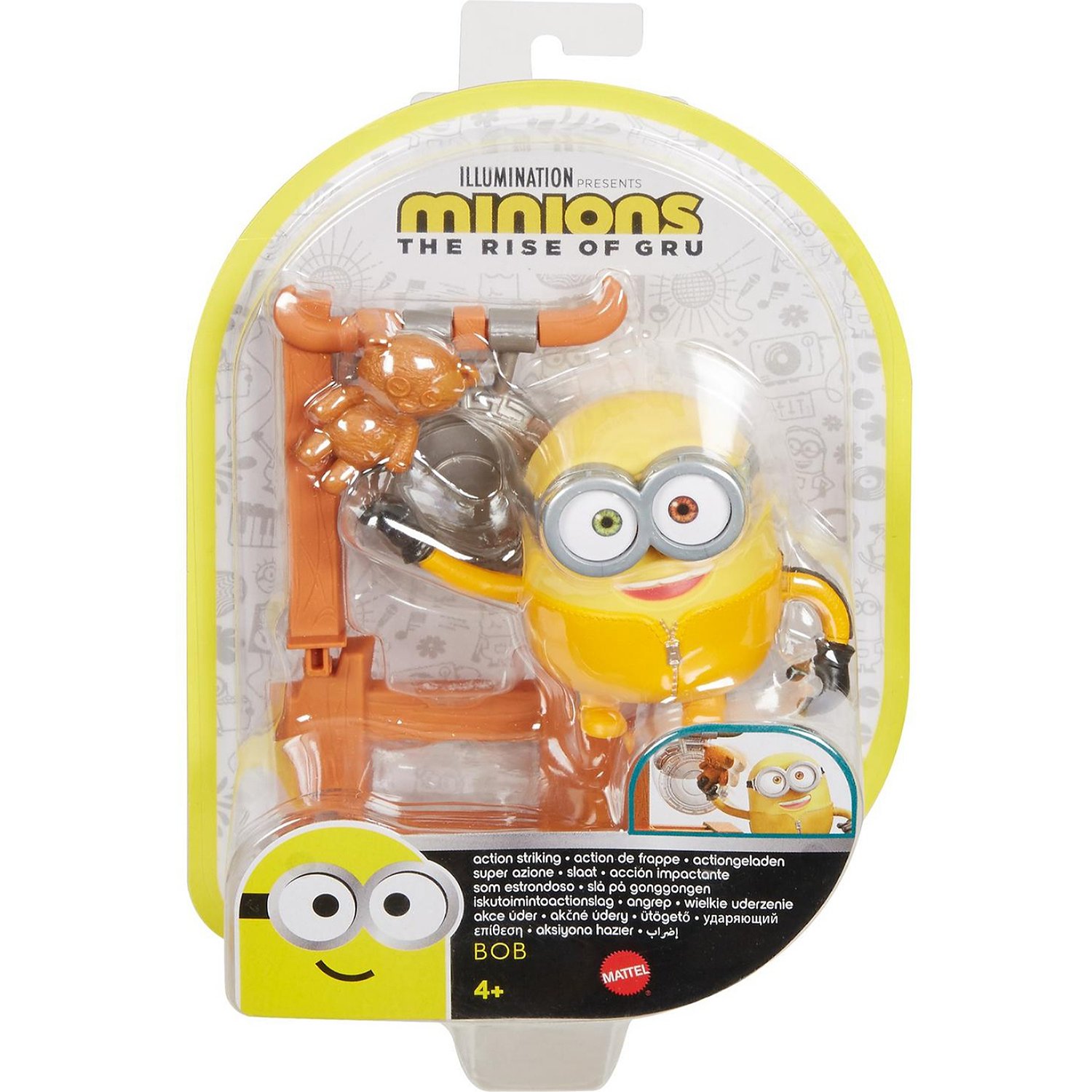 Купить minions Фигурка Озорные миньоны Ударяющий Боб GMD90/GMD92, цены на  Мегамаркет