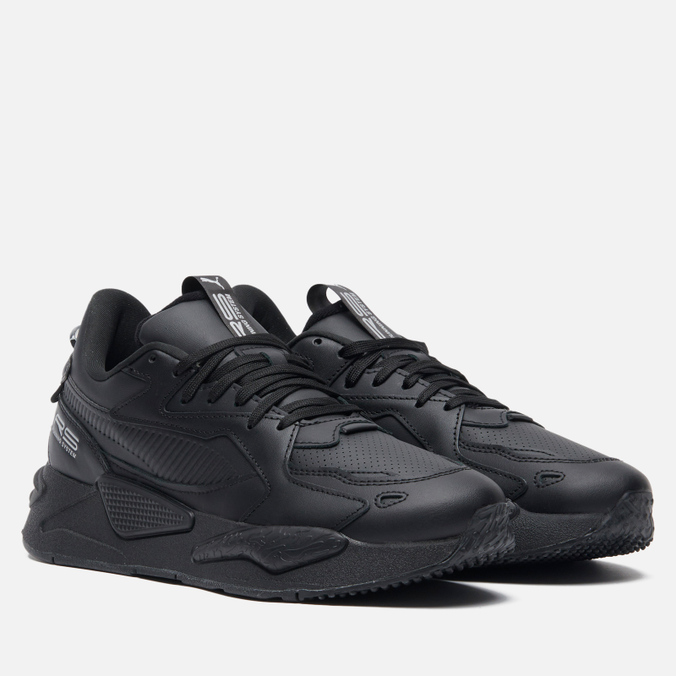 Puma leather black best sale