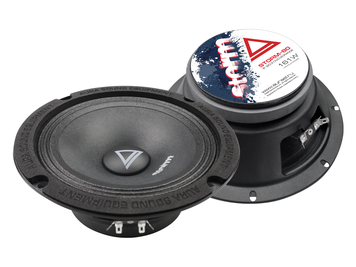 Автомобильные колонки Aura STORM 80 - купить в CarAudio52, цена на  Мегамаркет