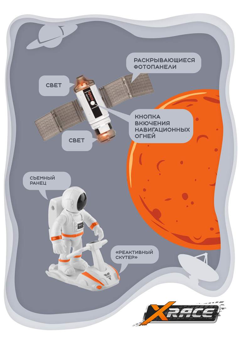 Набор для игры Спутник OEM1664478 - купить в KARI. Получить из магазина,  цена на Мегамаркет