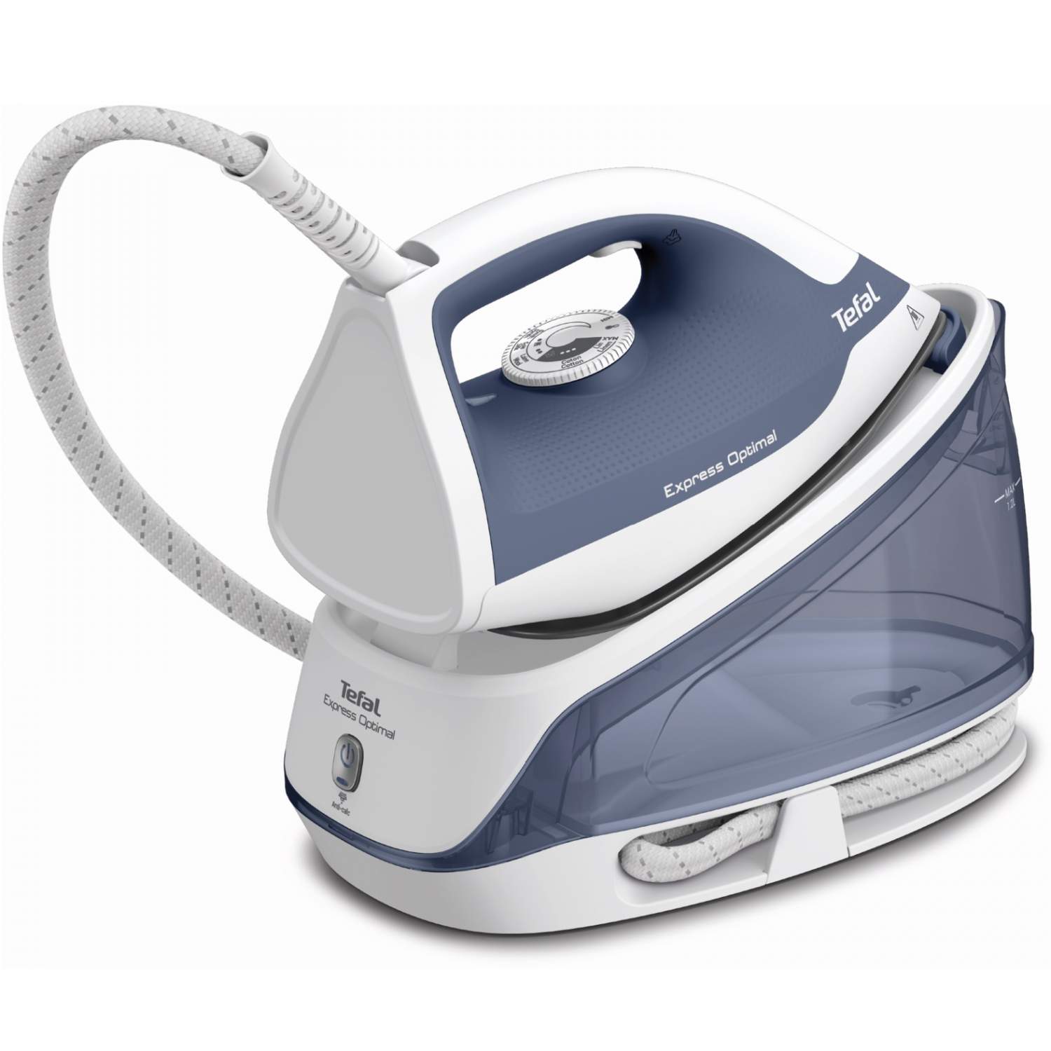 Парогенератор Tefal Express Optimal SV4110E0, синий/белый - отзывы  покупателей на маркетплейсе Мегамаркет | Артикул: 600014778502