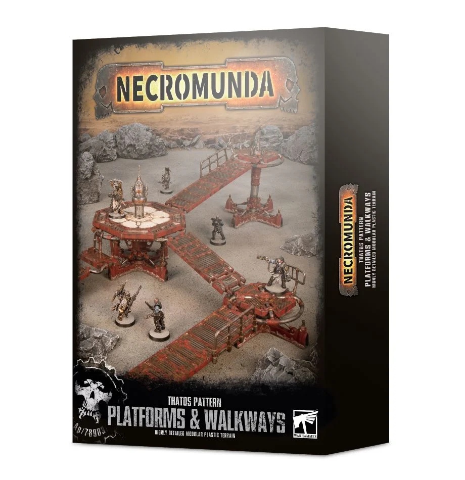 Миниатюры для игры Games Workshop Necromunda Thatos Pattern Platforms &  Walkways 300-92 – купить в Москве, цены в интернет-магазинах на Мегамаркет