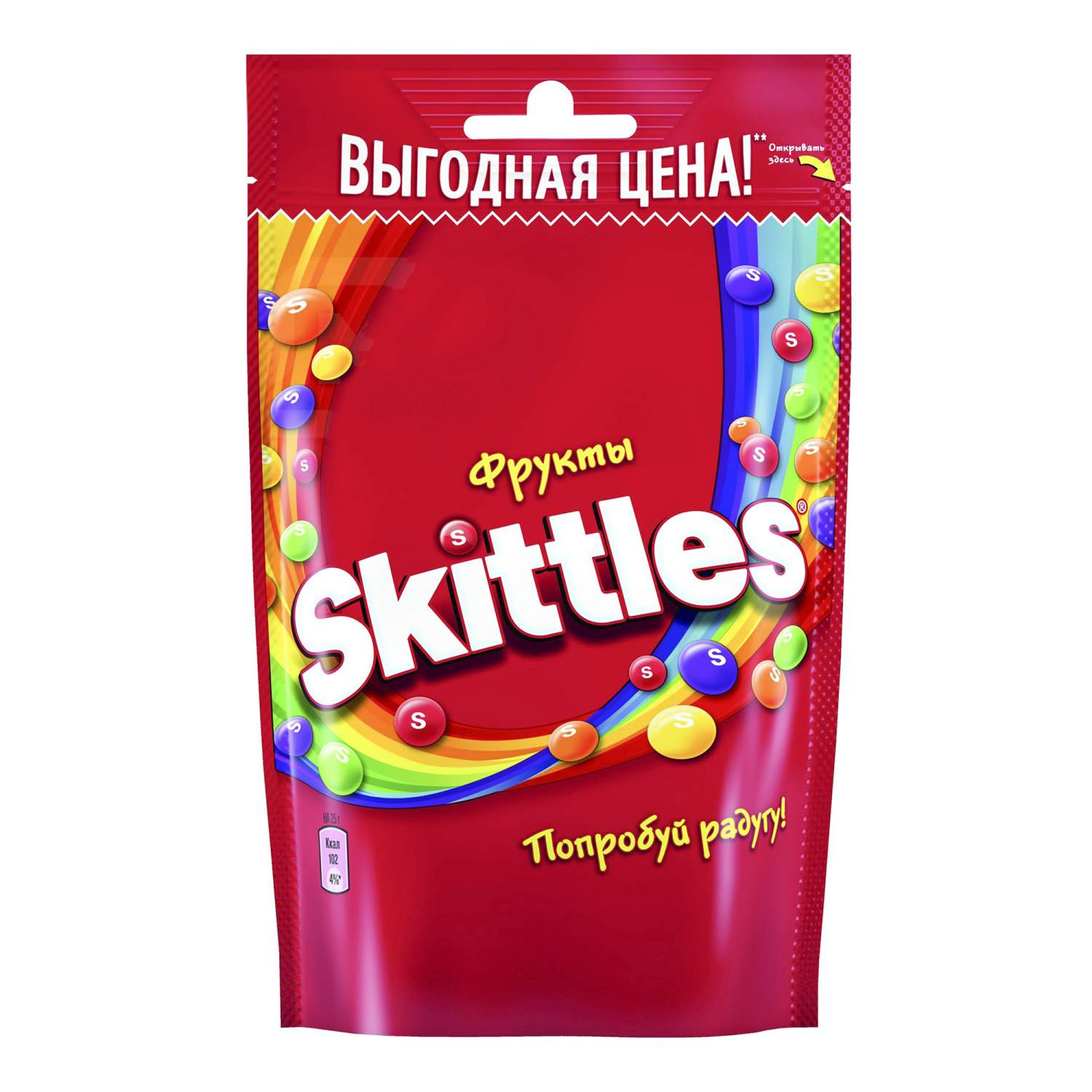 Драже Skittles Фрукты в сахарной глазури 70 г - отзывы покупателей на  маркетплейсе Мегамаркет | Артикул: 100028814458