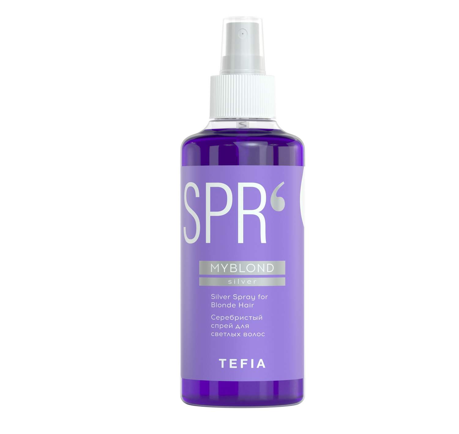 Спрей TEFIA серебристый для светлых волос Silver Spray for Blonde Hair  250мл,Линия MYBLOND - отзывы покупателей на Мегамаркет | оттеночные средства