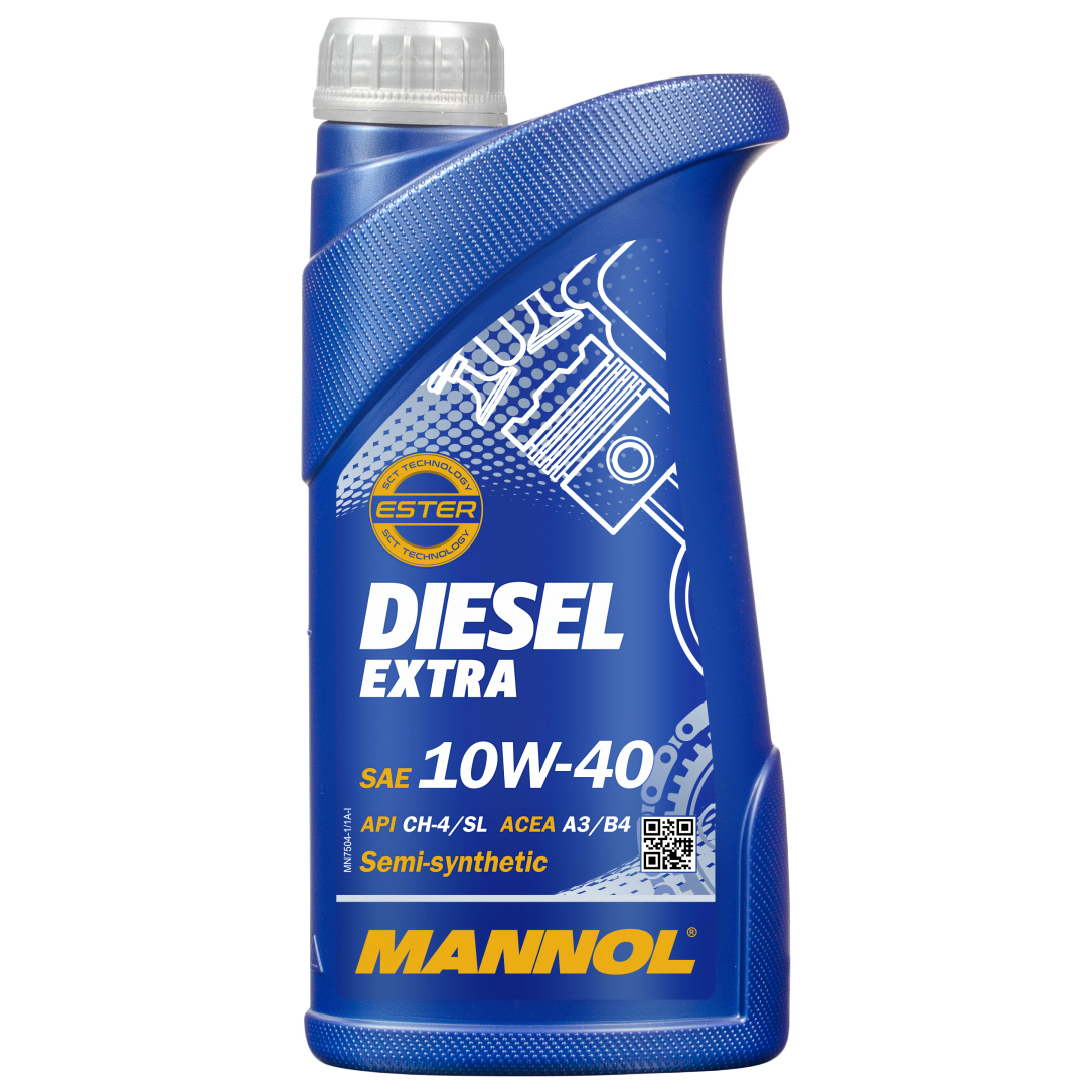 Моторное масло Mannol DIESEL EXTRA 10W40 1л - купить в Москве, цены на  Мегамаркет | 100030897940